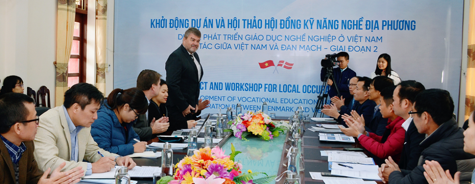 Khởi động pha 2 Dự án phát triển giáo dục nghề nghiệp Việt Nam - Hợp tác Việt Nam - Đan Mạch