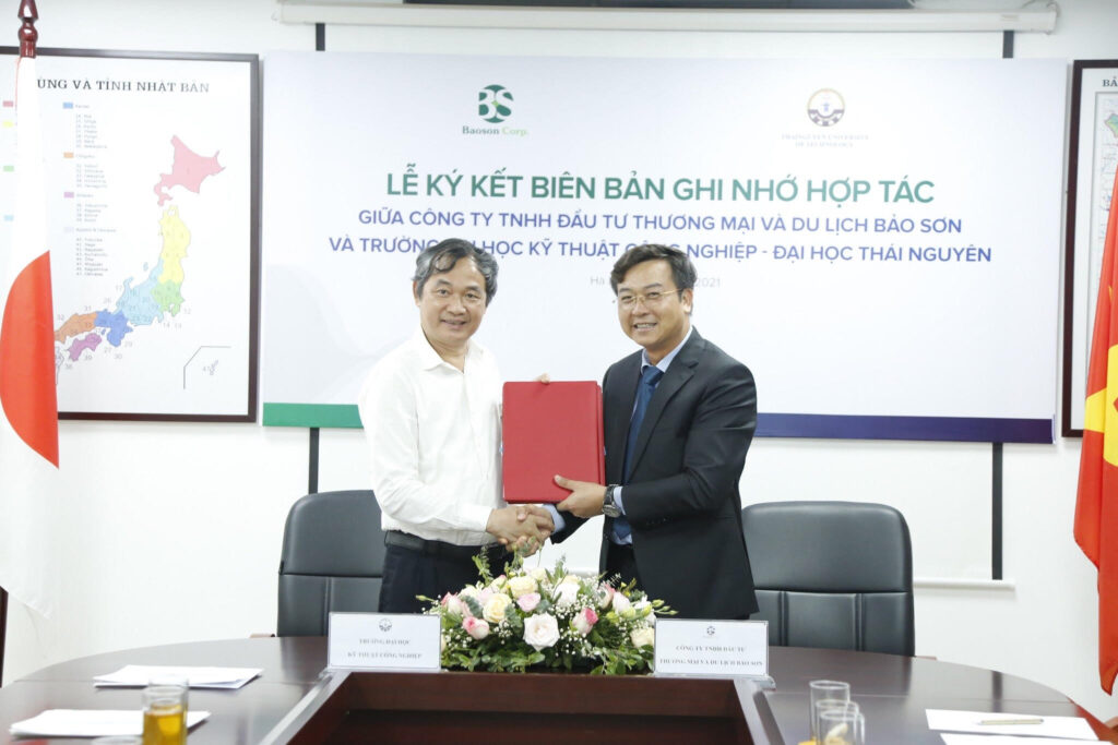 Bảo Sơn ký kết hợp tác với ĐH Kỹ thuật Công nghiệp – ĐH Thái Nguyên