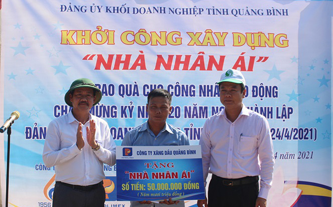 Quảng Bình: Khởi công xây dựng "Nhà nhân ái" cho công nhân lao động