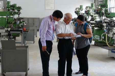 Cao đẳng nghề Công nghệ cao Hà Nội: Đào tạo an toàn lao động theo chuẩn quốc tế