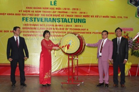 Trường Cao đẳng Kỹ nghệ II khai giảng năm học mới