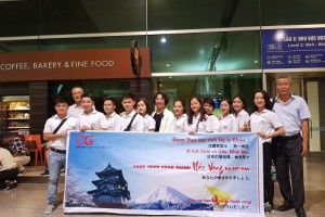 Những tu nghiệp sinh ngành hộ lý đầu tiên của phía Nam đi làm việc tại Nhật Bản