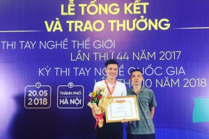 Nguyễn Ngọc Sơn - HCV Kỹ năng nghề toàn quốc 2018: Quyết định học nghề đã đem lại cơ hội và vinh quang