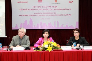 Thúc đẩy quyền an sinh xã hội của lao động nữ di cư ở Việt Nam