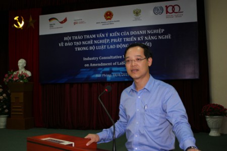 Đề xuất các nội dung đào tạo nghề vào Bộ luật Lao động sửa đổi