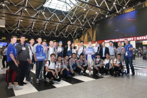 Đoàn Việt Nam đã đến Kazan an toàn, chuẩn bi cho Kỳ thi tay nghề thế giới lần thứ 45