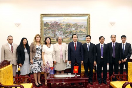 Tọa đàm giữa Bộ Lao động - Thương binh và Xã hội Việt Nam và Bộ Lao động và An sinh xã hội Cuba
