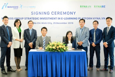 Navigos Group ký kết đầu tư chiến lược vào nền tảng học trực tuyển Kyna.vn