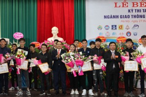 67 thí sinh đạt giải tại Kỳ thi tay nghề Bộ GTVT năm 2019