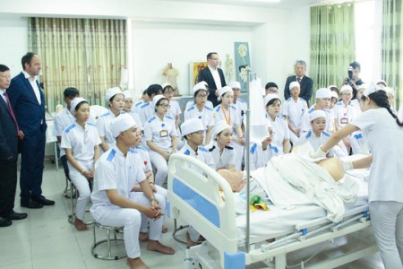 Hợp tác với Đức đào tạo điều dưỡng