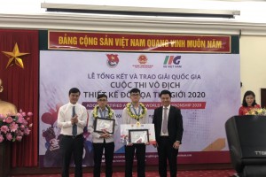 Sinh viên CĐN Công nghiệp Hà Nội đạt giải nhất Vô địch thiết kế đồ họa thế giới