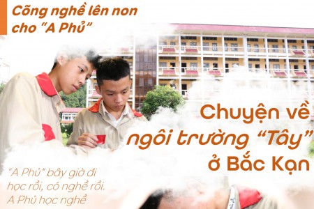 [E-Magazine]- "Cõng nghề" lên non cho "A Phủ", chuyện về ngôi trường "Tây" ở Bắc Cạn