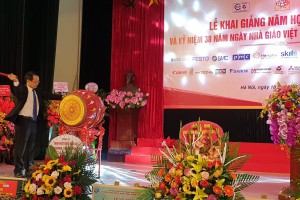 CĐN Công nghệ cao Hà Nội khai giảng năm học 2020- 2021 và kỷ niệm 38 năm Ngày Nhà giáo Việt Nam