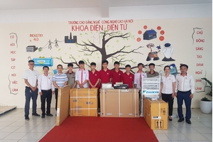 Daikin Việt Nam đồng hành cùng sinh viên trường Cao đẳng nghề Công nghệ cao Hà Nội
