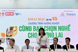 Khai mạc Chương trình "Cùng bạn chọn nghề cho tương lai" lần 15