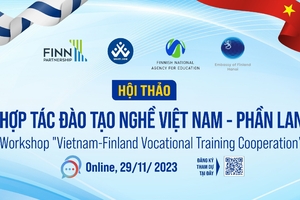 Cơ hội tham gia dự án "Hợp tác đào tạo nghề Việt Nam - Phần Lan"