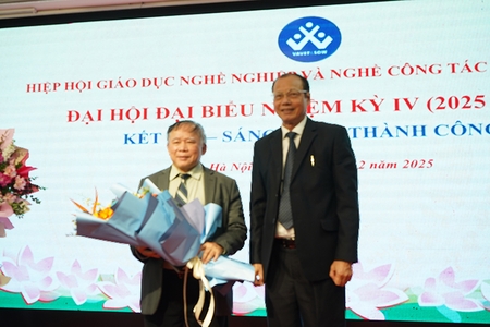 Đại hội Đại biểu Hiệp hội GDNN và Nghề CTXH Việt Nam nhiềm kỳ 2025 - 2030