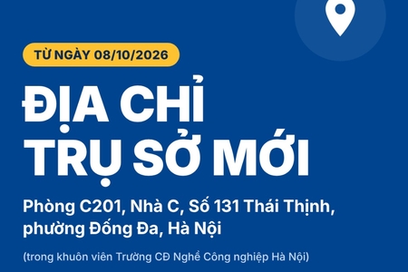Hiệp hội Giáo dục nghề nghiệp Việt Nam thông báo thay đổi địa chỉ trụ sở