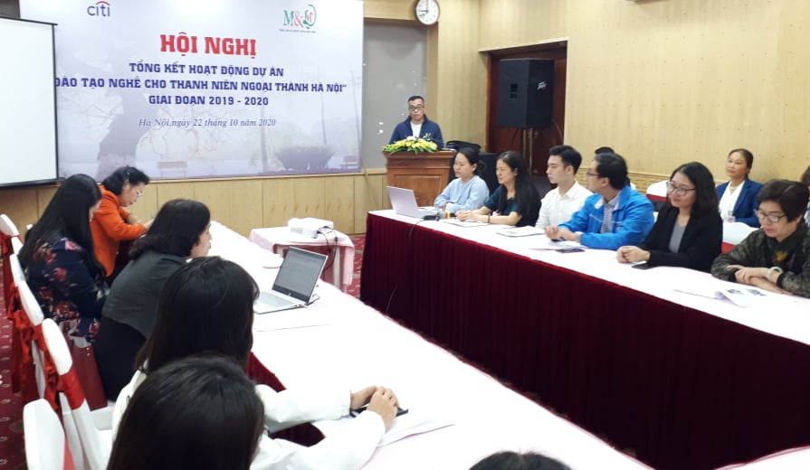 Quỹ Citi Việt Nam: Hiệu quả từ một dự án đào tạo nghề cho thanh niên ngoại thành Hà Nội