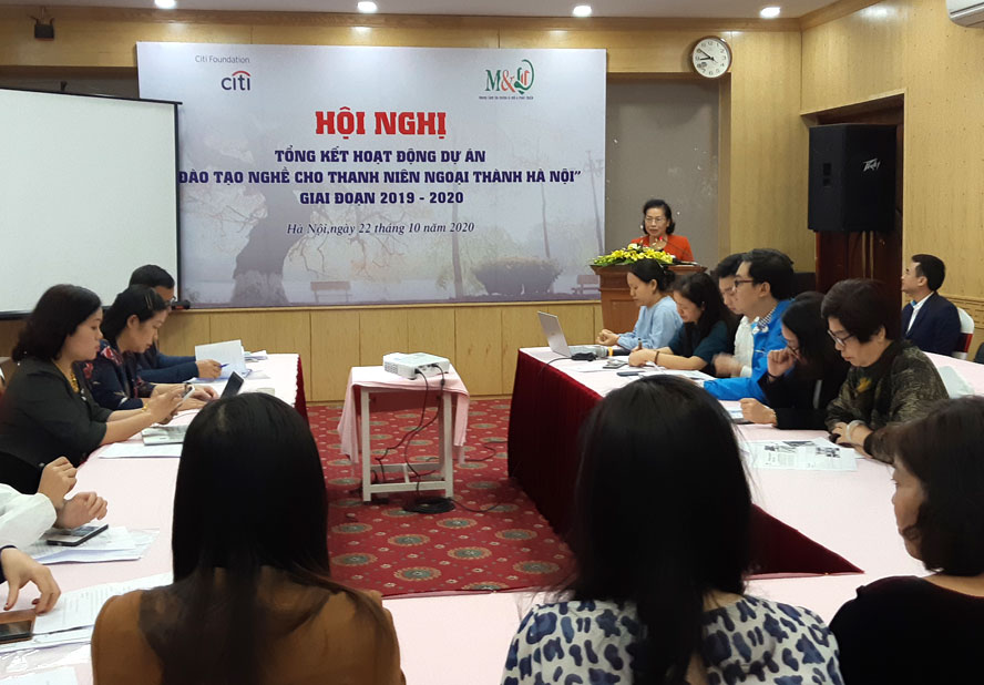 Quỹ Citi Việt Nam: Hiệu quả từ một dự án đào tạo nghề cho thanh niên ngoại thành Hà Nội
